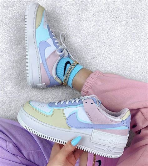 nike air leinwand|Leinwand Nike Air Force Shadow Pastel .